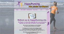 Desktop Screenshot of happyrunning.nl